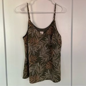 Target Patterned Flowy Tank Top (size S)